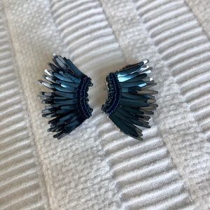 Mignonne Gavigan Madeline Earrings - Navy!